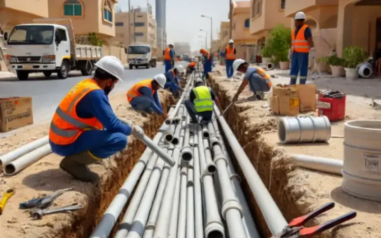 تركيب مواسير مياه الكويت